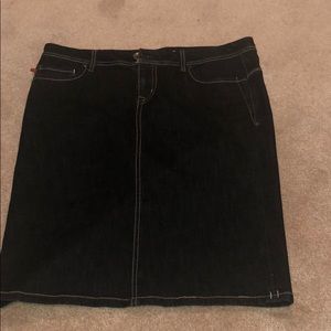 Jean skirt